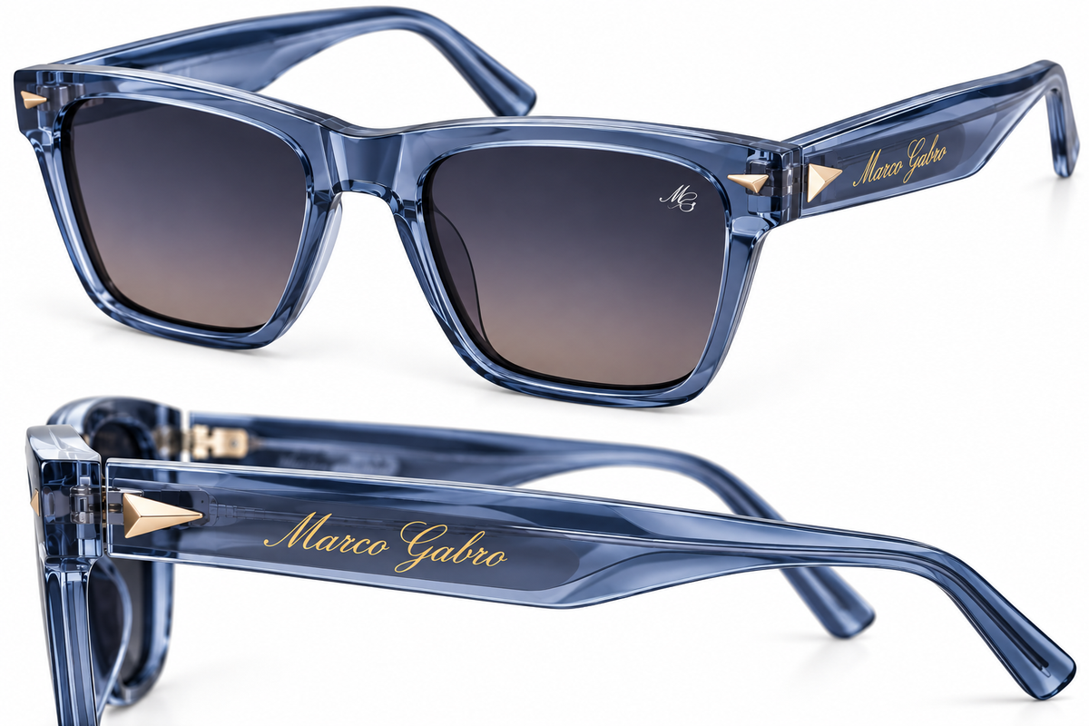 Marco Gabro Herren Design Sonnenbrille